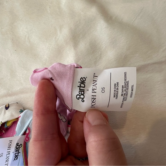 Limited edition posh peanut Barbie bow headwrap bamboo 3 months - Picture 3 of 10